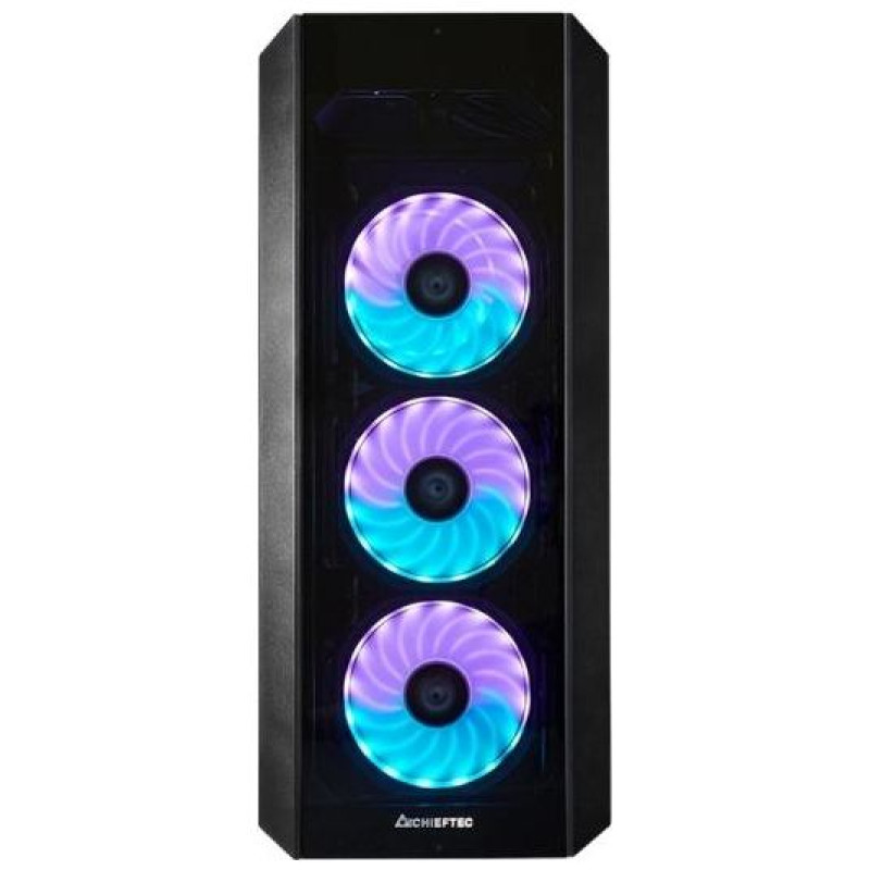 Chieftec Case|CHIEFTEC|ATX/micro ATX/Mini-ATX|Black|Midi Tower|PC|GL-03B-UC-OP