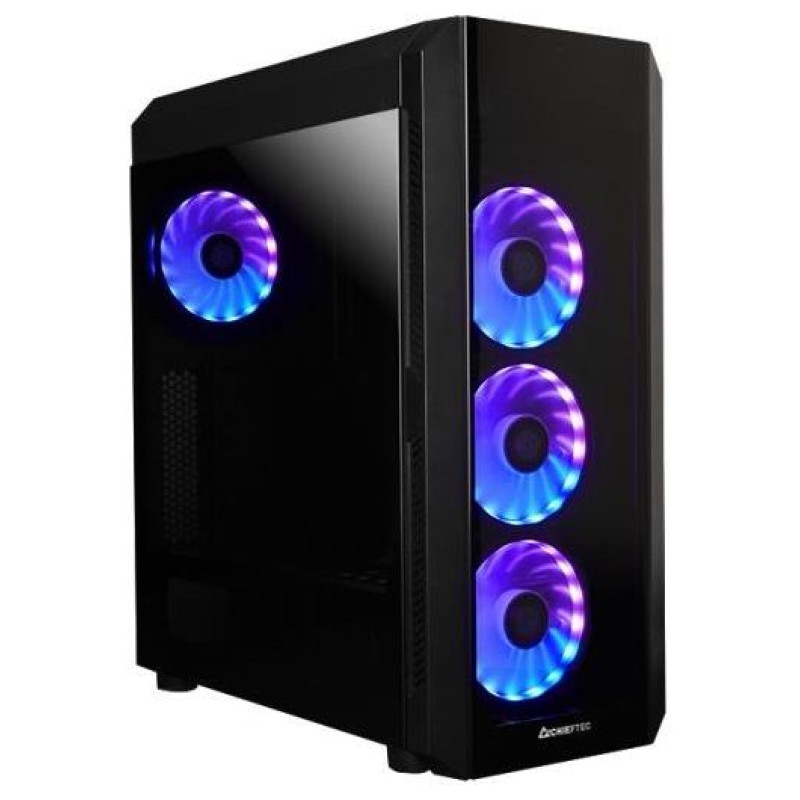 Chieftec Case|CHIEFTEC|ATX/micro ATX/Mini-ATX|Black|Midi Tower|PC|GL-03B-UC-OP
