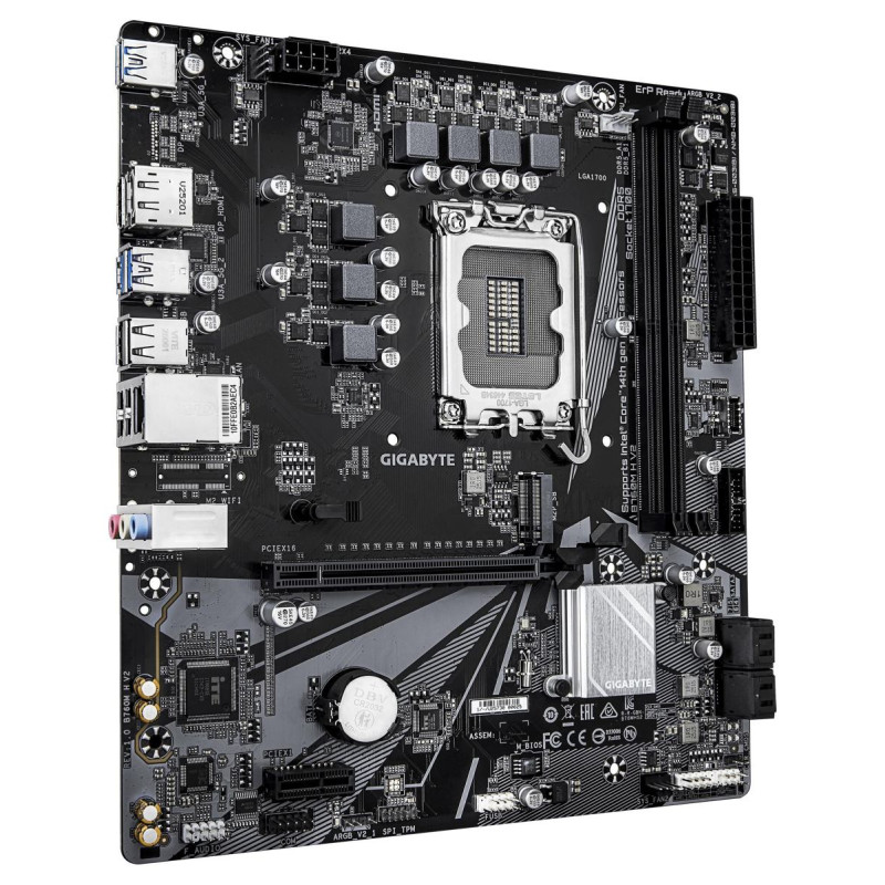 Gigabyte Mainboard|GIGABYTE|Intel B760 Express|LGA1700|Micro-ATX|Memory DDR5|Memory slots 2|B760MHV21.0