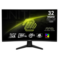 MSI LCD Monitor|MSI|MAG 32CQ6F|31.5"|Gaming/Curved|Panel VA|2560x1440|16:9|180 Hz|0.5 ms|MAG32CQ6F