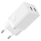Baseus GaN5 Pro 40W 2xUSB-C Wall Charger - White
