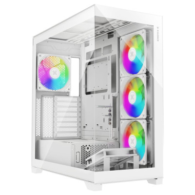 Xilence Case|XILENCE|ATX/micro ATX/Mini-ITX|White|Midi Tower|PC|X818.W.ARGB