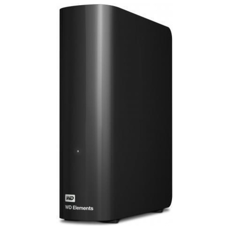Western Digital External HDD|WESTERN DIGITAL|Elements Desktop|WDBWLG0220HBK-EESN|22TB|USB 3.0|Drives 1|Black|WDBWLG0220HBK-EESN