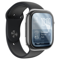 Amazingthing Radix Glass Screen Protector with Case for Apple Watch Series 11 42mm - Clear