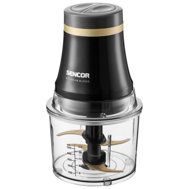 Sencor SCB 4000BK Pārtikas smalcinātājs 1L 400W
