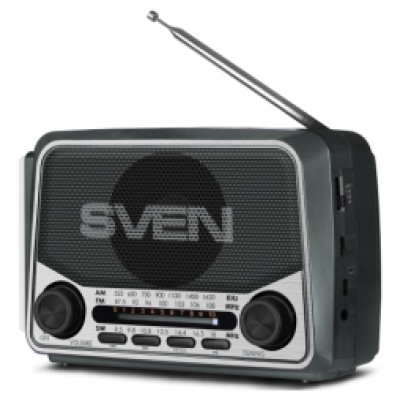 Sven Skaļrunis Sven SRP-150 FM,AM,SW Radio Bluetooth Grey