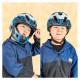 Rockbros TS-61 10110061002 Children's Bike Helmet with Detachable Chin Size M (54-57) - Blue