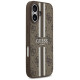 Guess 4G Printed Stripes MagSafe case for iPhone 17 - brown