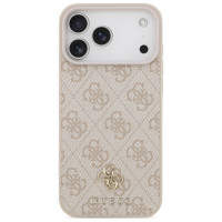 Guess 4G Small 4G and Classic MagSafe case for iPhone 17 Pro Max - pink