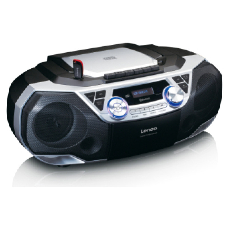 Lenco Radio Lenco SCD-720SI CD Cassette USB