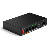 Dahua Switch|DAHUA|PoE ports 4|60 Watts|SF1005P