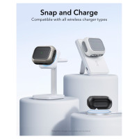 ESR Orbit HaloLock MagSafe case for AirPods Pro 3 - white