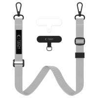 Tech-Protect C6S Long Lanyard for Phone - Gray