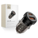 Tech-Protect CC03 45W 2-Port USB-A / USB-C Car Charger - Black