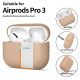 Tech-Protect Silicone Case for AirPods Pro 3 - Beige