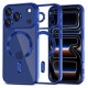 Tech-Protect MagFlex MagSafe Case for iPhone 17 Pro - Clear Navy Blue