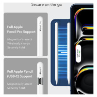 ESR Rebound Magnetic Case for iPad Pro 13&rdquo; 7 / 8 / 2024-2025 - Navy Blue