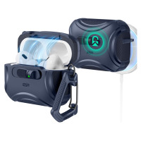 ESR Cyber ​​FlickLock MagSafe Case for AirPods Pro 3 - Navy Blue
