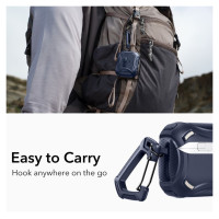 ESR Cyber ​​FlickLock MagSafe Case for AirPods Pro 3 - Navy Blue