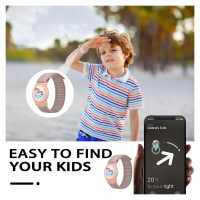 Tech-Protect Nylon Strap for Apple AirTag 1/2 - Pink