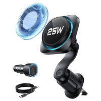 ESR OmniLock Qi2.2 Magnetic MagSafe Car Air Vent Mount - Black