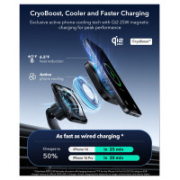 ESR OmniLock Qi2.2 Magnetic MagSafe Car Air Vent Mount - Black