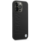 BMW Leather Stamp Case for iPhone 14 Pro - Black