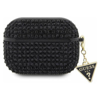 Guess Rhinestone Triangle AirPods Pro Case - Black