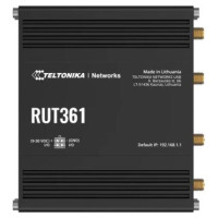 Teltonika Wireless Router|TELTONIKA|Router|Mesh|IEEE 802.11 b/g|IEEE 802.11n|2x10/100M|LAN \ WAN ports 2|4G|RUT361