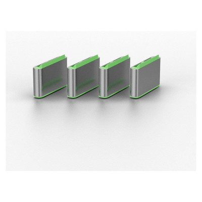 Lindy USB PORT TYPE-C BLOCKER 4PACK/GREEN 40426 LINDY