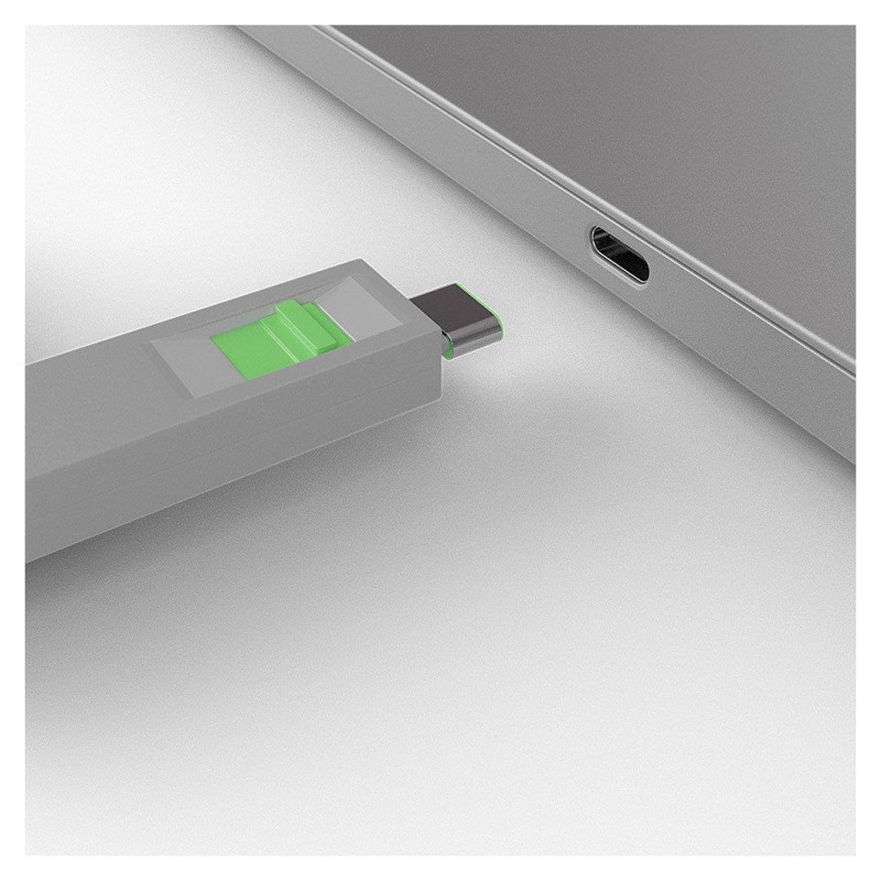Lindy USB PORT TYPE-C BLOCKER 4PACK/GREEN 40426 LINDY