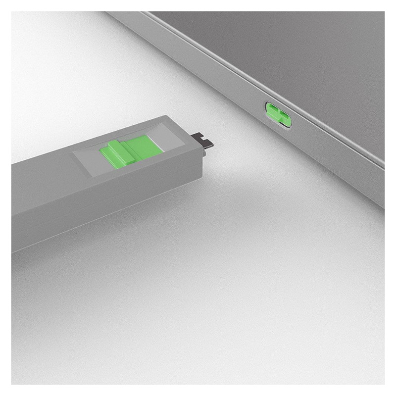 Lindy USB PORT TYPE-C BLOCKER 4PACK/GREEN 40426 LINDY