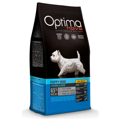 Optimanova Puppy Mini Chicken & Rice 2 kg