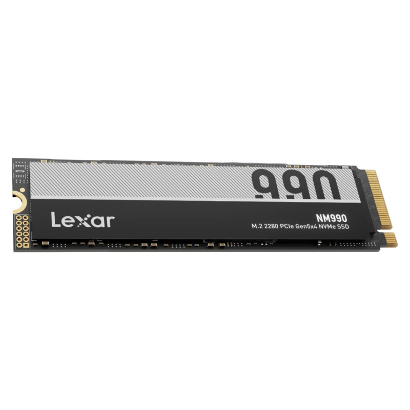 Lexar SSD|LEXAR|NM990|1TB|M.2|NVMe|Write speed 7500 MBytes/sec|Read speed 14000 MBytes/sec|2.45mm|TBW 750 TB|MTBF 1500000 hours|LNM990X001T-RNNNG