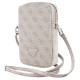 Guess Zip 4G Triangle bag - pink