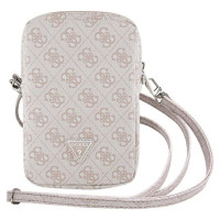 Guess Zip 4G Triangle bag - pink