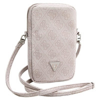 Guess Zip 4G Triangle bag - pink