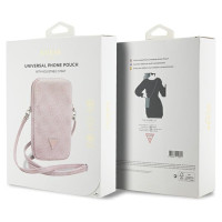 Guess Zip 4G Triangle bag - pink