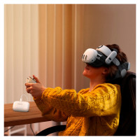 Bobovr B100 External Battery for Meta Quest S3 Pro and E3 Pro - White