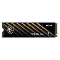 MSI SSD|MSI|SPATIUM M461|2TB|M.2|PCIE|NVMe|3D NAND|Write speed 4200 MBytes/sec|Read speed 5000 MBytes/sec|2.15mm|TBW 450 TB|MTBF 1500000 hours|S78-440Q550-P83