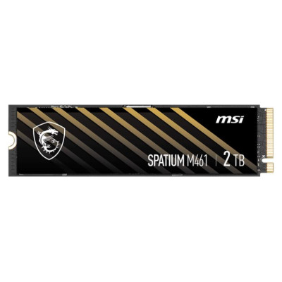 MSI SSD|MSI|SPATIUM M461|2TB|M.2|PCIE|NVMe|3D NAND|Write speed 4200 MBytes/sec|Read speed 5000 MBytes/sec|2.15mm|TBW 450 TB|MTBF 1500000 hours|S78-440Q550-P83