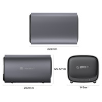 Orico NAS MetaBox Pro Home network disk array - gray