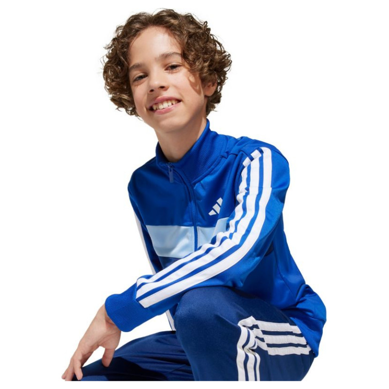Adidas Seasonal Essentials Tiberio 3-Stripes Jr JC7518 tracksuit (176cm)
