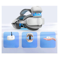 Bobovr P4S Head Strap with Battery for PICO 4 Ultra and Ultra Enterprise - Gray