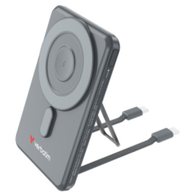 Verbatim Enerģijas krātuve Verbatim Charge n Go 5000mAh Magnetic Wireless Charging Grey - 2 cables