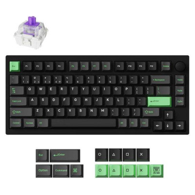 Keychron KEYBOARD WRL P1 HE RGB/BLACK P1H-M1Z KEYCHRON