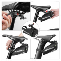 Rockbros C28 bicycle bag under the saddle - black