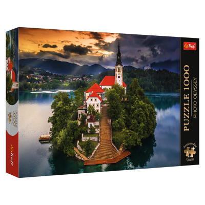 Trefl Premium Plus Puzle ezers Bled, 1000 gab.