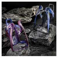 Wozinsky WUR-01BB Bike Bottle Holder Basket - Black and Blue