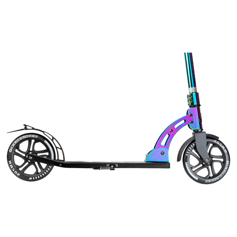 Six Degrees Scooter skrejritenis 205 mm, neochrome - AU 610